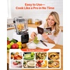 image:imageVEVOR Professional Blender for Smoothies 85 oz 1400Wwith Powerful Motor MultiFunctional Food Processing for SmoothieMilkshakeJuice Fits for KitchenWhite