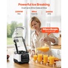 image:imageVEVOR Professional Blender for Smoothies 85 oz 1400Wwith Powerful Motor MultiFunctional Food Processing for SmoothieMilkshakeJuice Fits for KitchenWhite