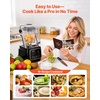 image:imageVEVOR Professional Blender for Smoothies 85 oz 1400Wwith Powerful Motor MultiFunctional Food Processing for SmoothieMilkshakeJuice Fits for Kitchenblack
