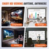 image:imageVEVOR Projector Screen 130inch Outdoor Projector Screen 169 Movie Screen Fixed Frame 3D Projector Screen for 4K HDTV Movie Theater155inch