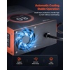 image:imageVEVOR RV Power Converter 100 Amp 110V AC to 12V DC RV Converter Battery Charger Multi Stage Smart Charging 13V to 165V Operating Range Compatible with Lithium amp Lead Acid Battery for Camper80 Amps