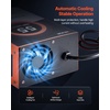 image:imageVEVOR RV Power Converter 100 Amp 110V AC to 12V DC RV Converter Battery Charger Multi Stage Smart Charging 13V to 165V Operating Range Compatible with Lithium amp Lead Acid Battery for Camper55 Amps