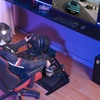 image:imageVEVOR Racing Wheel Stand HeavyDuty Simulator Cockpit Steering Wheel Stand Fit Logitech G25 G27 G29 G920 G923 Thrustmaster T300RS TX F458 T500RS T3PAPRO F1GT and CSR Pedals189 x 303 x 75
