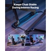 image:imageVEVOR Racing Wheel Stand HeavyDuty Simulator Cockpit Steering Wheel Stand Fit Logitech G25 G27 G29 G920 G923 Thrustmaster T300RS TX F458 T500RS T3PAPRO F1GT and CSR PedalsXshaped Pro