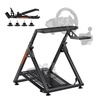 image:imageVEVOR Racing Wheel Stand HeavyDuty Simulator Cockpit Steering Wheel Stand Fit Logitech G25 G27 G29 G920 G923 Thrustmaster T300RS TX F458 T500RS T3PAPRO F1GT and CSR PedalsXshaped lite