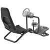 image:imageVEVOR Racing Wheel Stand HeavyDuty Simulator Cockpit Steering Wheel Stand Fit Logitech G25 G27 G29 G920 G923 Thrustmaster T300RS TX F458 T500RS T3PAPRO F1GT and CSR PedalsIntegrated Cockpit