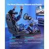 image:imageVEVOR Racing Wheel Stand HeavyDuty Simulator Cockpit Steering Wheel Stand Fit Logitech G25 G27 G29 G920 G923 Thrustmaster T300RS TX F458 T500RS T3PAPRO F1GT and CSR PedalsDualTrack Arm Cockpit