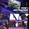 image:imageVEVOR Racing Wheel Stand HeavyDuty Simulator Cockpit Steering Wheel Stand Fit Logitech G25 G27 G29 G920 G923 Thrustmaster T300RS TX F458 T500RS T3PAPRO F1GT and CSR Pedals189 x 303 x 75