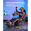 image:imageVEVOR Racing Wheel Stand HeavyDuty Simulator Cockpit Steering Wheel Stand Fit Logitech G25 G27 G29 G920 G923 Thrustmaster T300RS TX F458 T500RS T3PAPRO F1GT and CSR PedalsSingleTrack Arm Cockpit
