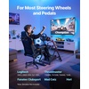 image:imageVEVOR Racing Wheel Stand HeavyDuty Simulator Cockpit Steering Wheel Stand Fit Logitech G25 G27 G29 G920 G923 Thrustmaster T300RS TX F458 T500RS T3PAPRO F1GT and CSR PedalsXshaped Pro