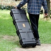 image:imageVEVOR Rifle Case Rifle Hard Case with 4 Layers Fullyprotective Foams Lockable Hard Gun Case with Wheels IP67 Waterproof amp Crushproof for Rifles or ShotgunsBlack