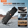 image:imageVEVOR Rifle Case Rifle Hard Case with 4 Layers Fullyprotective Foams Lockable Hard Gun Case with Wheels IP67 Waterproof amp Crushproof for Rifles or ShotgunsBlack