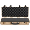 image:imageVEVOR Rifle Case Rifle Hard Case with 4 Layers Fullyprotective Foams Lockable Hard Gun Case with Wheels IP67 Waterproof amp Crushproof for Rifles or ShotgunsKhaki