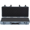 image:imageVEVOR Rifle Case Rifle Hard Case with 4 Layers Fullyprotective Foams Lockable Hard Gun Case with Wheels IP67 Waterproof amp Crushproof for Rifles or ShotgunsGrey