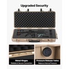 image:imageVEVOR Rifle Case Rifle Hard Case with 4 Layers Fullyprotective Foams Lockable Hard Gun Case with Wheels IP67 Waterproof amp Crushproof for Rifles or ShotgunsKhaki
