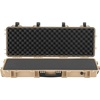 image:imageVEVOR Rifle Case Rifle Hard Case with 4 Layers Fullyprotective Foams Lockable Hard Gun Case with Wheels IP67 Waterproof amp Crushproof for Rifles or ShotgunsKhaki