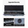 image:imageVEVOR Rifle Case Rifle Hard Case with 4 Layers Fullyprotective Foams Lockable Hard Gun Case with Wheels IP67 Waterproof amp Crushproof for Rifles or ShotgunsGrey