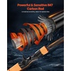 image:imageVEVOR Rod and Fishing Reel Combo IM67 Carbon Fiber SpinningBaitcasting Rod and Reel Combo Bass Fishing Pole Stainless Steel Guides with Ceramic Rings65 ftRight Handle