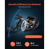 image:imageVEVOR Rod and Fishing Reel Combo IM67 Carbon Fiber SpinningBaitcasting Rod and Reel Combo Bass Fishing Pole Stainless Steel Guides with Ceramic Rings65 ftRight Handle