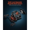 image:imageVEVOR Rod and Fishing Reel Combo IM67 Carbon Fiber SpinningBaitcasting Rod and Reel Combo Bass Fishing Pole Stainless Steel Guides with Ceramic Rings7 ftRight Handle