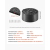 image:imageVEVOR Rubber Mulch Mat Roll 4 Rolls 120 x 45 in Recycled Rubber Permanent Mulch Edging Border NaturalLooking Flower Barrier with Stakes 05 in Thick Cuttable Garden Edgings for Landscaping4packs