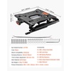 image:imageVEVOR Seat Suspension Kit with Seat Slider Track Universal Seat Suspension with Dust Cover 6in FronttoBack Adjustable Tractor Seat Suspension Kit for Zero Turn Lawn Mower ForkliftWith Slide RailSpring