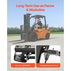 image:imageVEVOR Seat Suspension Kit with Seat Slider Track Universal Seat Suspension with Dust Cover 6in FronttoBack Adjustable Tractor Seat Suspension Kit for Zero Turn Lawn Mower ForkliftNo Slide RailSpring
