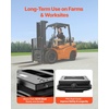 image:imageVEVOR Seat Suspension Kit with Seat Slider Track Universal Seat Suspension with Dust Cover 6in FronttoBack Adjustable Tractor Seat Suspension Kit for Zero Turn Lawn Mower ForkliftNo Slide Rail WDust Cover
