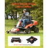 image:imageVEVOR Seat Suspension Kit with Seat Slider Track Universal Seat Suspension with Dust Cover 6in FronttoBack Adjustable Tractor Seat Suspension Kit for Zero Turn Lawn Mower ForkliftNo Slide RailSpring