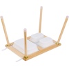 image:imageVEVOR Sensory Table Kids Sensory Table for Toddlers Kids Activity Desk with 3 Foldable Storage Bins amp Paper Roll Holder Wooden Toddler Activity Drawing Desk IndoorOutdoor Play Sand and WaterPaper Roll Holder