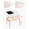 image:imageVEVOR Sensory Table Kids Sensory Table for Toddlers Kids Activity Desk with 3 Foldable Storage Bins amp Paper Roll Holder Wooden Toddler Activity Drawing Desk IndoorOutdoor Play Sand and WaterPaper Roll Holder