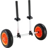 image:imageVEVOR Sit on Top Kayak Cart Dolly 280lbs Load Capacity Adjustable Width for Kayaks with Drain Holes of 1 Detachable Canoe Trolley Cart with 10 Solid Tires