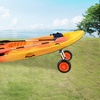 image:imageVEVOR Sit on Top Kayak Cart Dolly 280lbs Load Capacity Adjustable Width for Kayaks with Drain Holes of 1 Detachable Canoe Trolley Cart with 10 Solid Tires