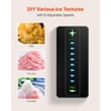 image:imageVEVOR Snowflake Ice Machine 88LBS24H Snowflake Ice Maker IceShaver Machine with Stainless Steel Blade Electric Snow Cone Maker with 048 Gal Tank 90S Fast PreCooling for Home amp Small GatheringTank Capacity 08 L  02 gal