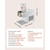 image:imageVEVOR Snowflake Ice Machine 88LBS24H Snowflake Ice Maker IceShaver Machine with Stainless Steel Blade Electric Snow Cone Maker with 048 Gal Tank 90S Fast PreCooling for Home amp Small Gathering132LBS24H