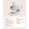 image:imageVEVOR Snowflake Ice Machine 88LBS24H Snowflake Ice Maker IceShaver Machine with Stainless Steel Blade Electric Snow Cone Maker with 048 Gal Tank 90S Fast PreCooling for Home amp Small Gathering176LBS24H