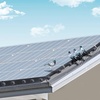 image:imageVEVOR Solar Panel Bird Guard 8inch x 98ft PVC Coated Wire Mesh Roll Kit with 100pcs Fasteners Critter Fence Pigeon Proofing Black6in x 50ft with 50pcs Fasteners 50pcs Tie Wires