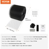 image:imageVEVOR Solar Panel Bird Guard 8inch x 98ft PVC Coated Wire Mesh Roll Kit with 100pcs Fasteners Critter Fence Pigeon Proofing Black6in x 50ft with 50pcs Fasteners 50pcs Tie Wires