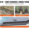 image:imageVEVOR Solar Panel Bird Guard 8inch x 98ft PVC Coated Wire Mesh Roll Kit with 100pcs Fasteners Critter Fence Pigeon Proofing Black6in x 98ft with 100pcs Fasteners  50pcs Tie Wires