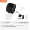 image:imageVEVOR Solar Panel Bird Guard 8inch x 98ft PVC Coated Wire Mesh Roll Kit with 100pcs Fasteners Critter Fence Pigeon Proofing Black8in x 100ft with 70pcs Fasteners 50pcs Tie Wires