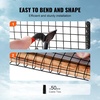 image:imageVEVOR Solar Panel Bird Guard 8inch x 98ft PVC Coated Wire Mesh Roll Kit with 100pcs Fasteners Critter Fence Pigeon Proofing Black8in x 98ft with 50pcs Tie Wires
