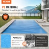 image:imageVEVOR Solar Pool Cover 32 x 16 ft Rectangle Solar Blanket for Pools 16 mil Solar Covers for Inground Above Ground Swimming Pool Solar BlueBlue