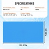 image:imageVEVOR Solar Pool Cover 32 x 16 ft Rectangle Solar Blanket for Pools 16 mil Solar Covers for Inground Above Ground Swimming Pool Solar BlueBlue