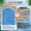image:imageVEVOR Solar Pool Cover 32 x 16 ft Rectangle Solar Blanket for Pools 16 mil Solar Covers for Inground Above Ground Swimming Pool Solar BlueBlue