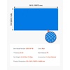 image:imageVEVOR Solar Pool Cover 32 x 16 ft Rectangle Solar Blanket for Pools 16 mil Solar Covers for Inground Above Ground Swimming Pool Solar BlueBlue