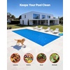 image:imageVEVOR Solar Pool Cover 32 x 16 ft Rectangle Solar Blanket for Pools 16 mil Solar Covers for Inground Above Ground Swimming Pool Solar BlueBlue