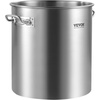 image:imageVEVOR Stainless Steel Stockpot 84 Quart Large Cooking Pots Cookware Sauce Pot with Basket Lid and Handle Heavy Duty Commercial Grade Stock Pot Sanding Treatment for Large Groups Events Silver24 Quarts