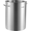 image:imageVEVOR Stainless Steel Stockpot 84 Quart Large Cooking Pots Cookware Sauce Pot with Basket Lid and Handle Heavy Duty Commercial Grade Stock Pot Sanding Treatment for Large Groups Events Silver359 Quarts