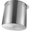 image:imageVEVOR Stainless Steel Stockpot 84 Quart Large Cooking Pots Cookware Sauce Pot with Basket Lid and Handle Heavy Duty Commercial Grade Stock Pot Sanding Treatment for Large Groups Events Silver100 Quarts