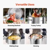 image:imageVEVOR Stainless Steel Stockpot 84 Quart Large Cooking Pots Cookware Sauce Pot with Basket Lid and Handle Heavy Duty Commercial Grade Stock Pot Sanding Treatment for Large Groups Events Silver639 Quarts